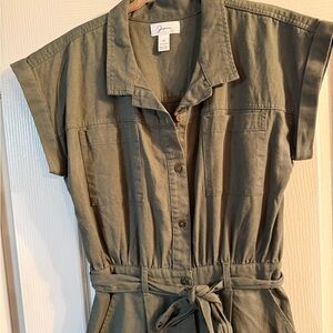 Olive jumpsuit